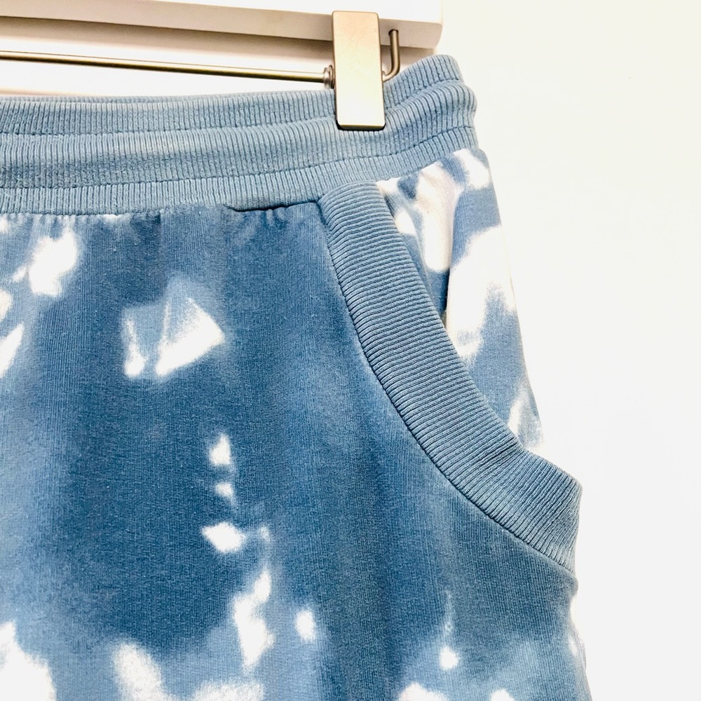 Summersalt The Softest French Terry Jogger Blue Tie Dye Size Medium Tencel Cozy - Picture 6 of 12
